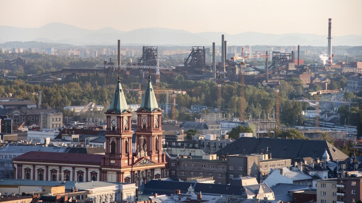 Das "Stahlherz der Republik" Ostrava in Tschechien